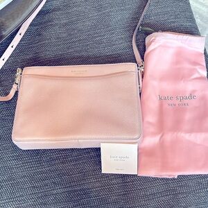 NEW NWOT Kate Spade Margaux Medium Convertible Crossbody pink